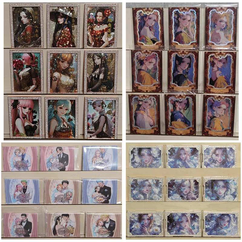 

Металлические карты в стиле аниме ONE PIECE: Нефертари Д.Виви, Боа Хэнкок, Ямато. Коллекционные карты. Подарки на Рождество и день рождения. Детская игрушка.