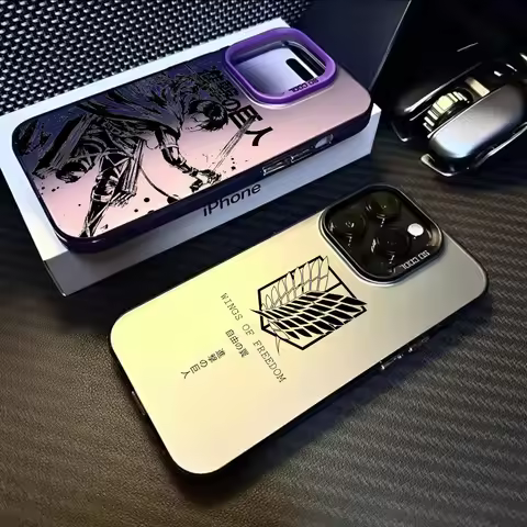 Hot Anime Attack on Titan Phone Case for Samsung Galaxy S25 S24 S23 S22 S21 S20 Note20 FE Ultra Edge Plus 4G 5G Anti Fall Cover