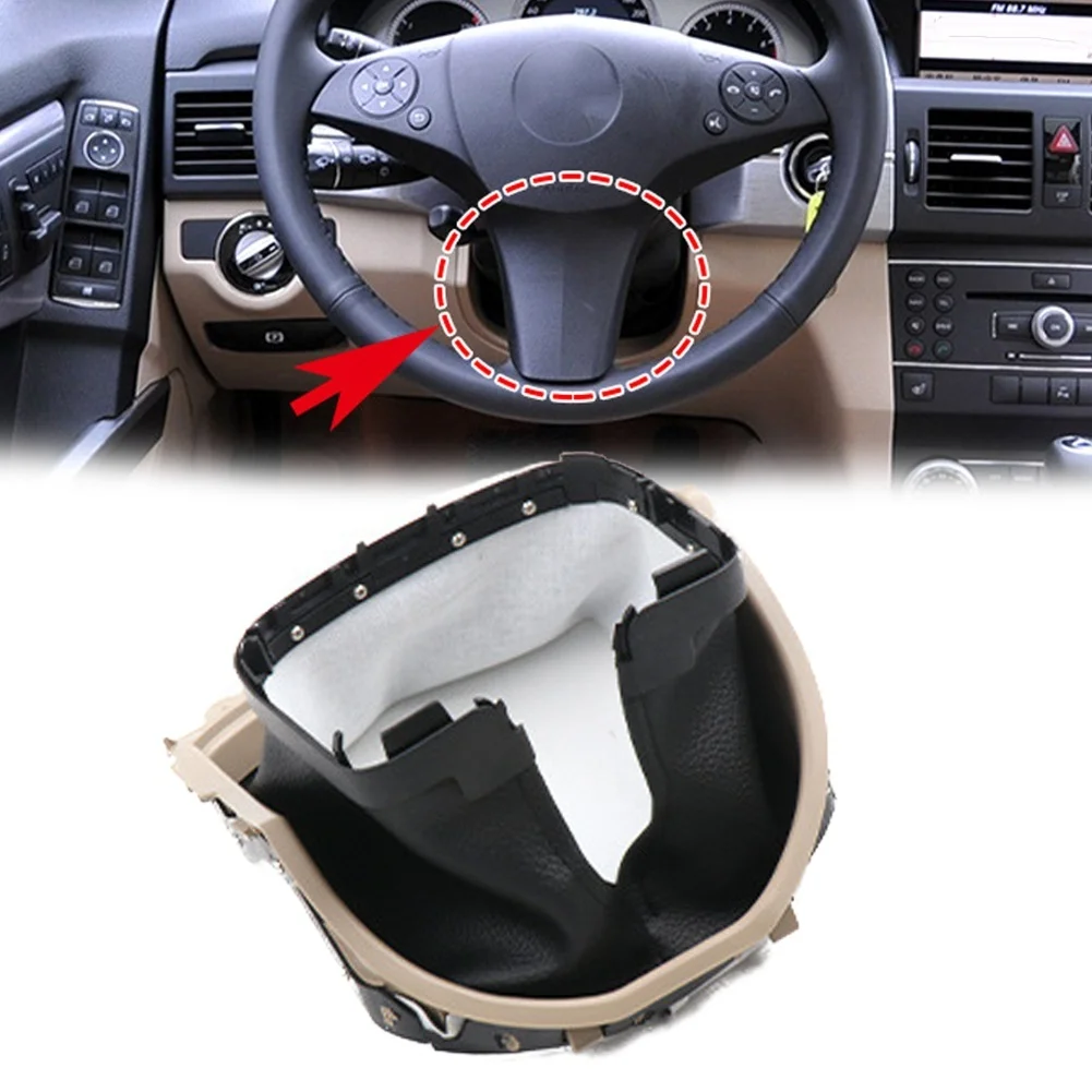 

For Mercedes For X204 For GLK300 Steering Wheel Column Dust Cover 2046807308 Replacement Part 2008 2015 Compatible