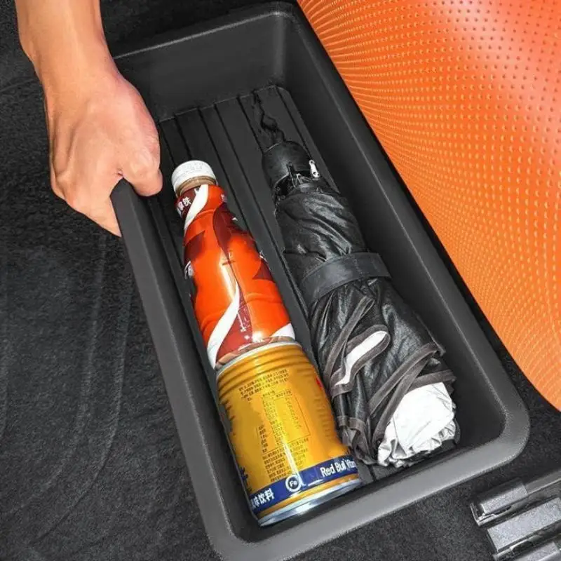 【MO】Under Seat Storage Box Universal Car Seat Bottom Organizer Box Removable Storage Box Gadget Case Universal Accessories