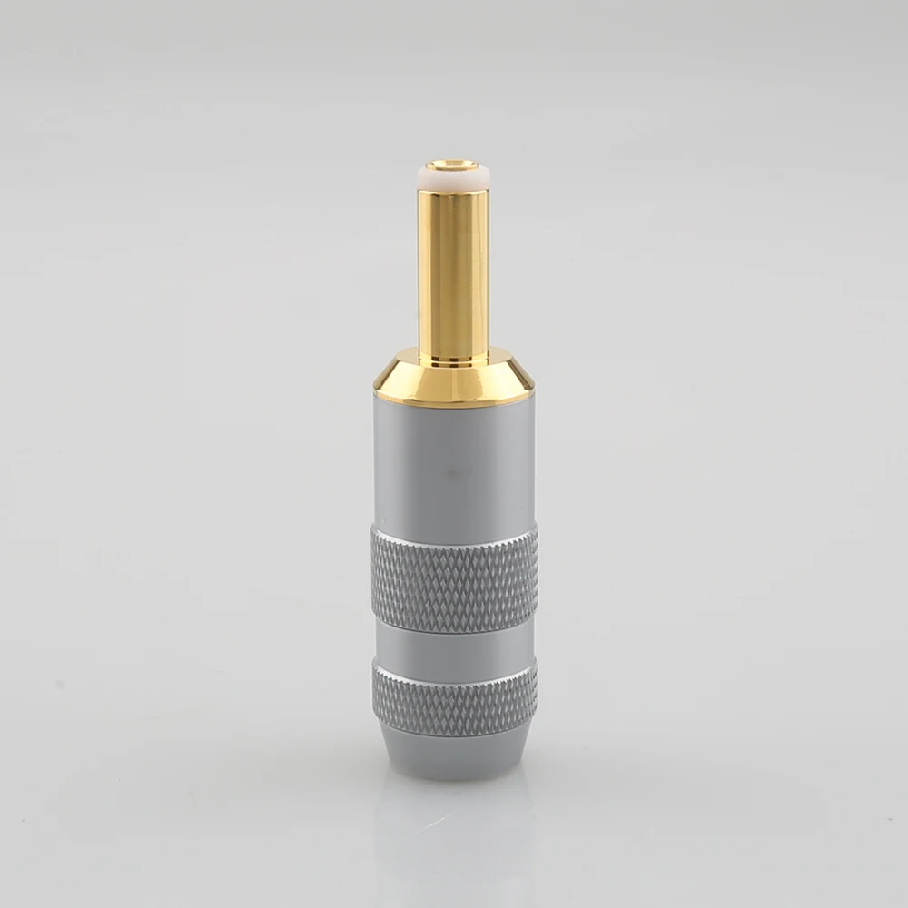 HIFI DC-2.5G Gold Plated DC Plug jack Connector For Hi End Audio Grade Cable
