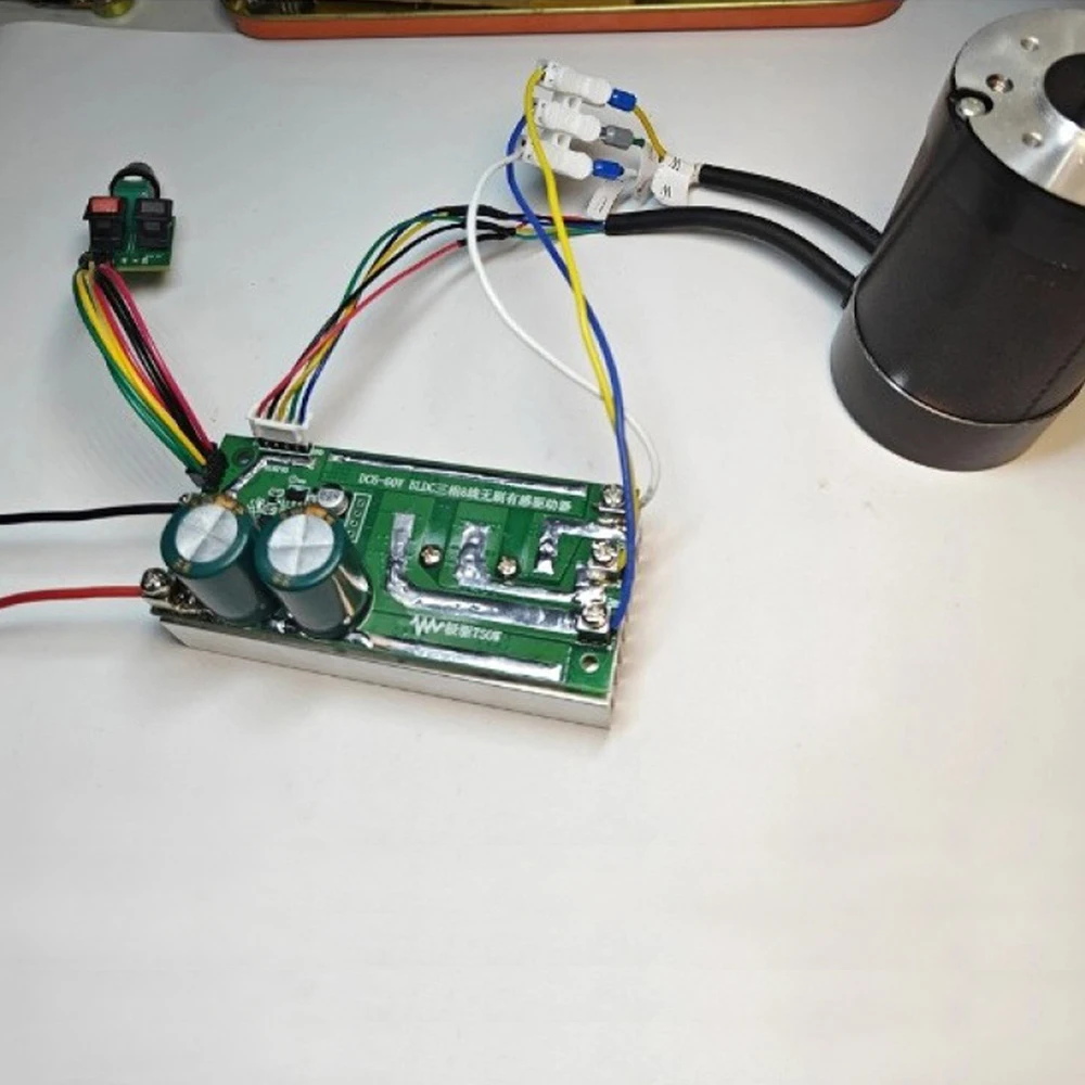 وحدة تشغيل محرك بدون فرشاة BLDC مع قاعة DC6-60V 750 وات محرك عالي الطاقة منظم سرعة المحرك للأمام والخلف #2
