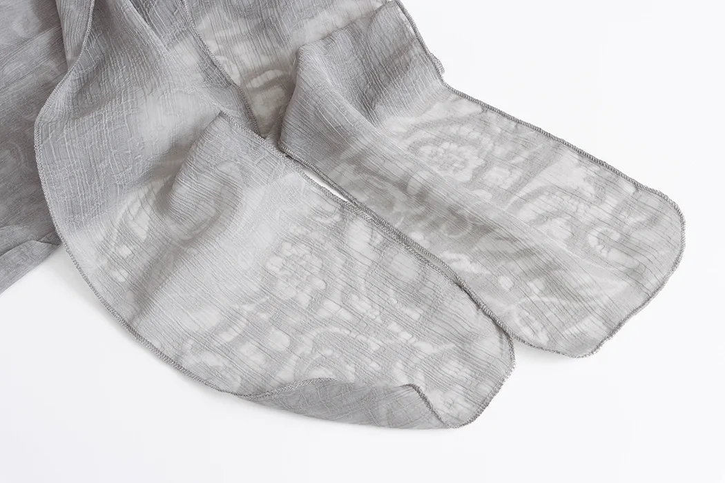 Sommerliche Damen-Retro-Jacquard-Weste mit Schleifenband und Neckholder, ärmellos – Detail 18