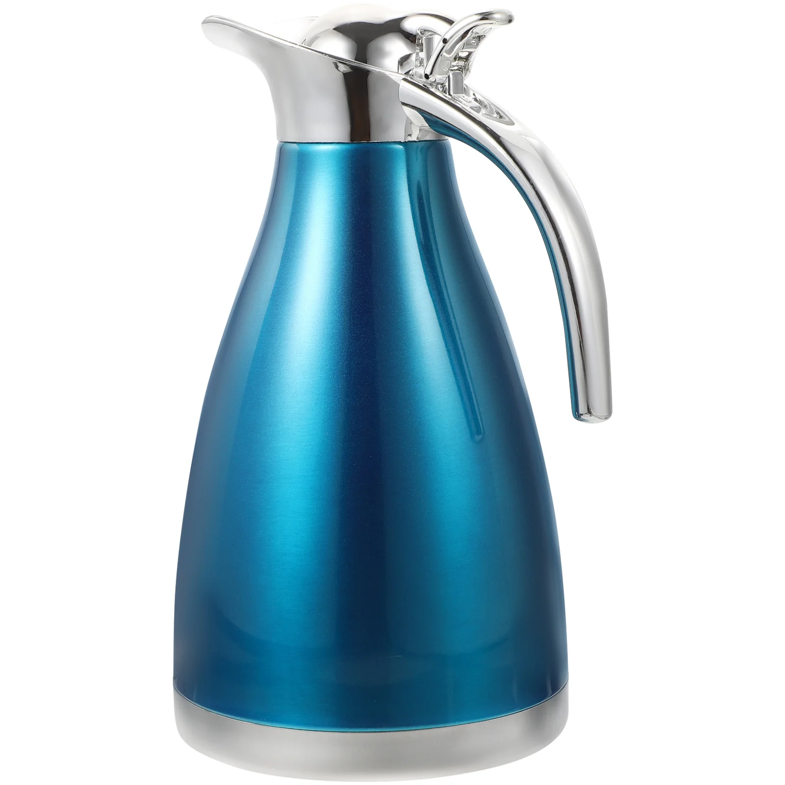 

Blue 1.5L Double-Wall Insulated Stainless Steel Bottle Thermal Vacuum Pot Household Water Container for Home Outdoor