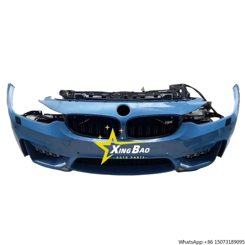 Original High Quality Car Bumpers  Front Bumper for 3 Series 4 Series M3 M4 F80 F82  Front End With Grill With Radiator