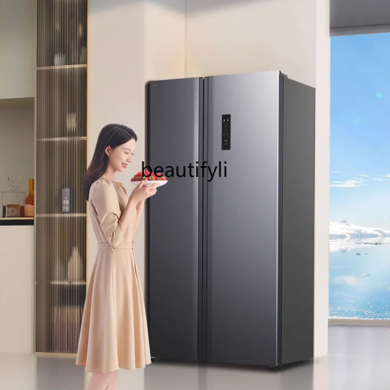 650 Liters Large Capacity Frequency Conversion First Class Energy Efficiency Kitchen Energy Saving Ultra-Thin Refrigerator