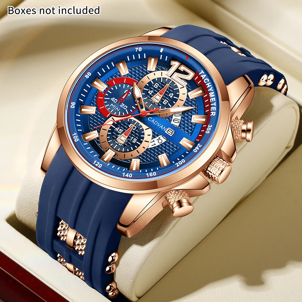 1 Men's Single Item Watch Gift Box, Latest Design, Stylish Dial, Handsome Strap, High-end Watch Gift Box, The Best Gift Choice