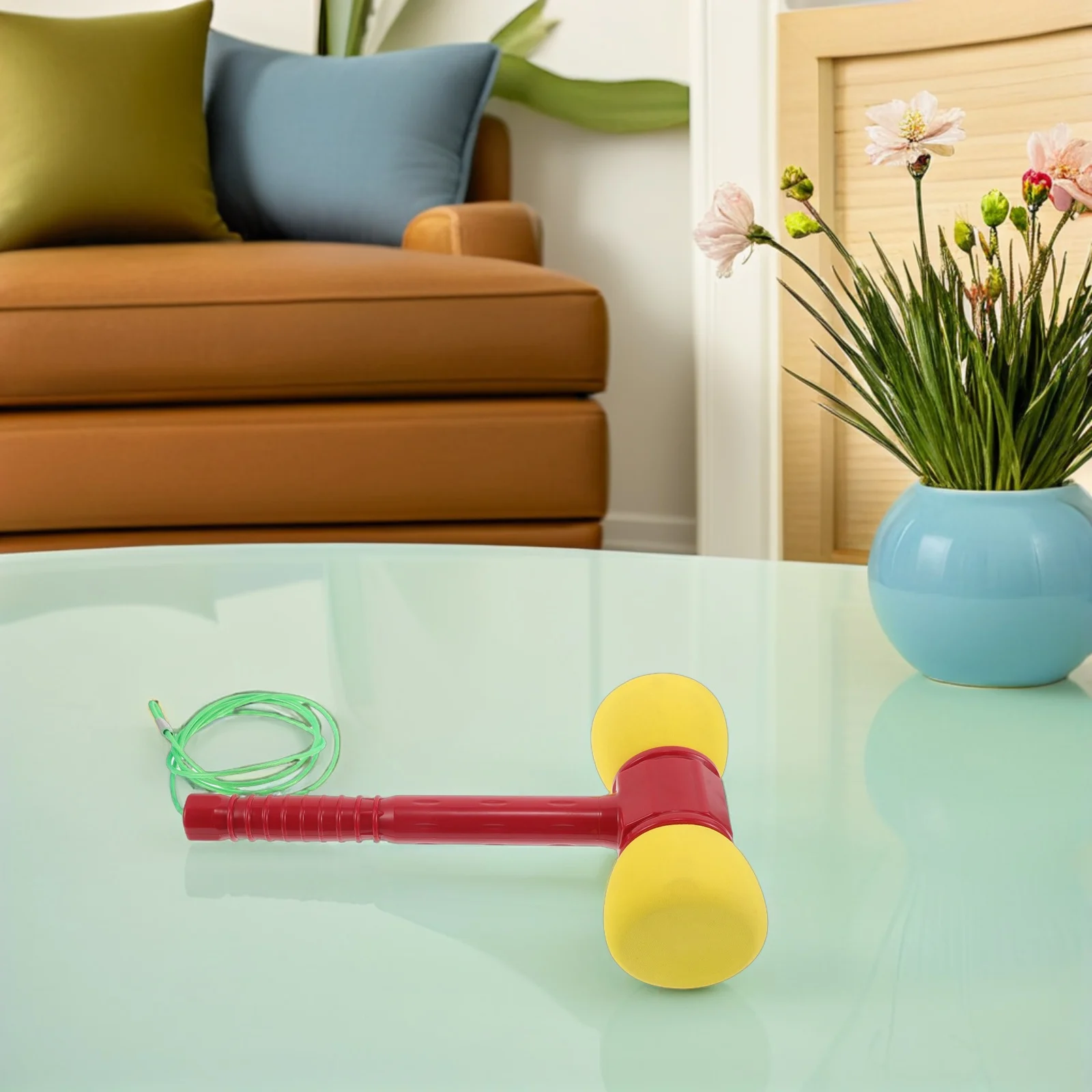 

Pounding Hammer Game for Toddlers Soft Plastic Mallet Kids Activity Interactive Play Improves Reaction Time