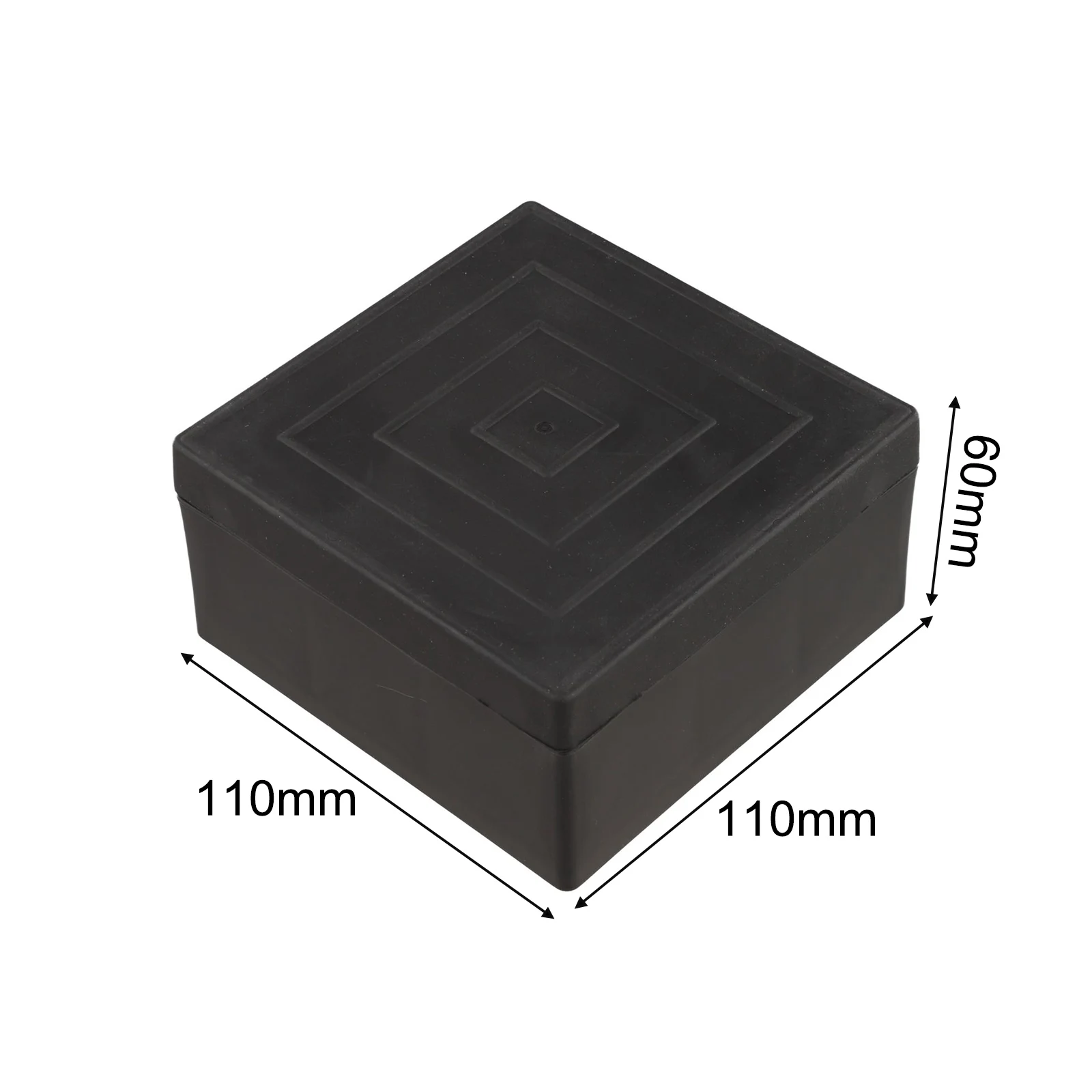 Anti Slip Furniture Chair Leg Pads Home Furniture Black Color Height Adjustable Non-Slip Base Shock Absorbing Design For Chairs