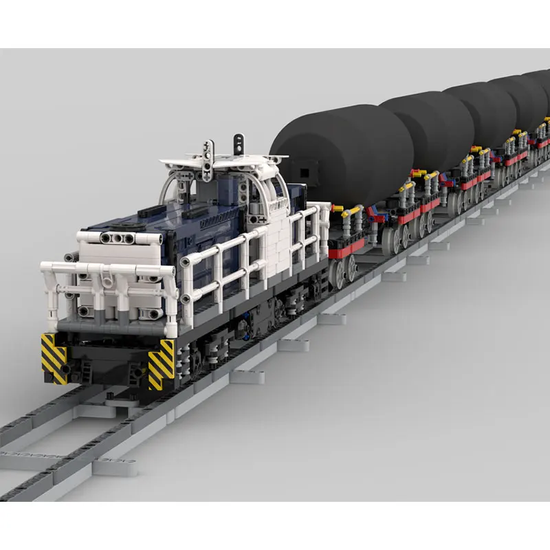 

1531 шт. MOC-135727 Совместимость, паровоз, без двигателя, строительные блоки, кирпичи, игрушки для девочек на день рождения, Рождество с