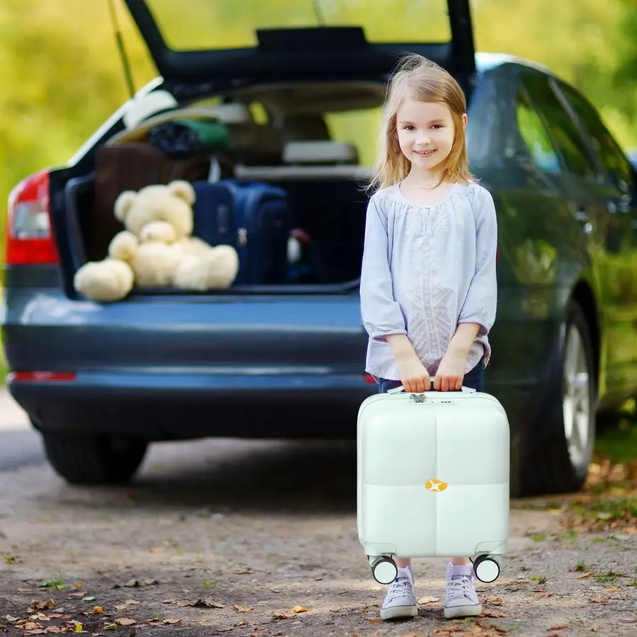 

Inch Underseat Carry On Luggage with Wheels Hard Shell Carry On Luggage Mini Suitcase Personal Item Travel Bag Travel Luggage fo