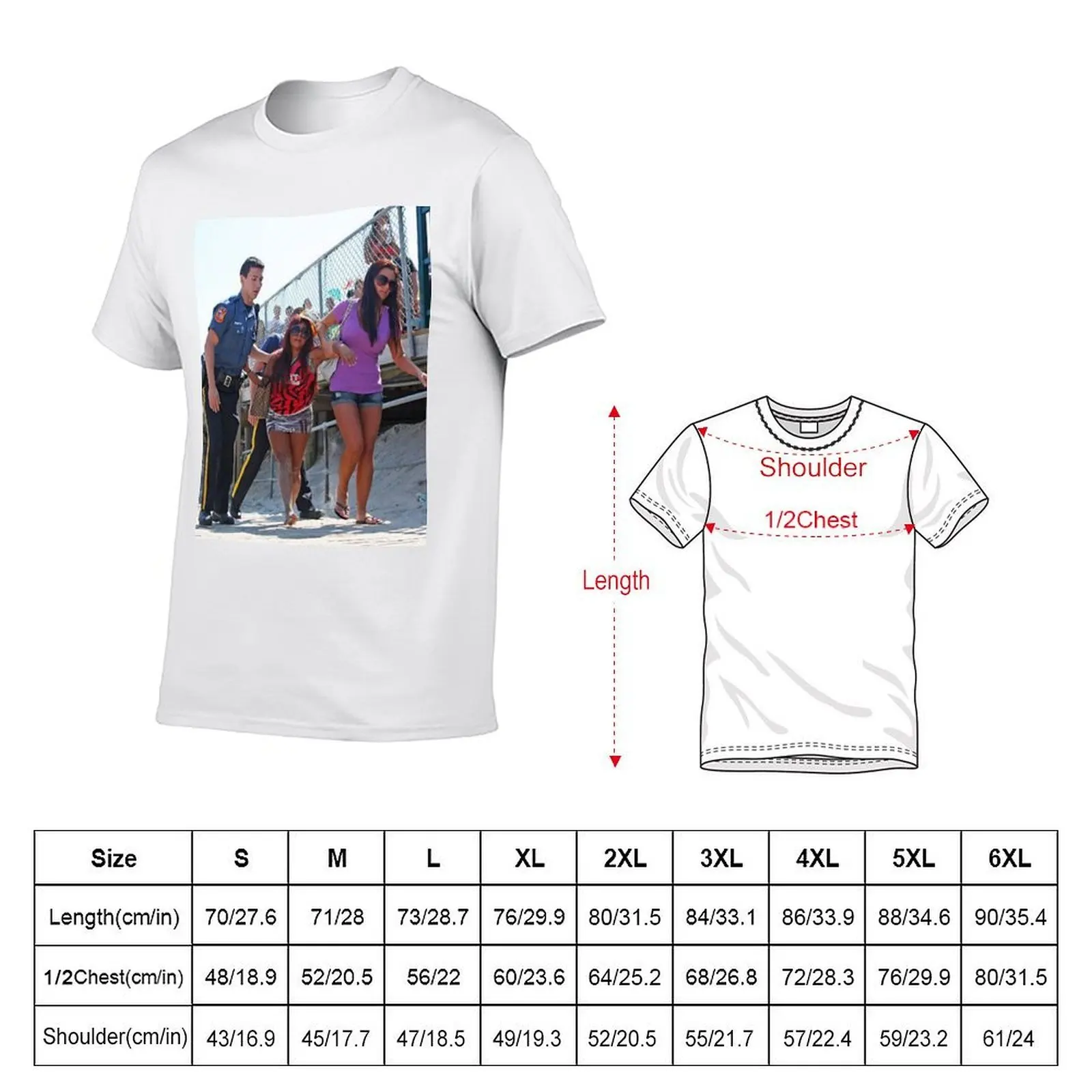 سنوكي اعتقال على الشاطئ تي شيرت رجالي تي شيرت قطن 100% جرافيك تي شيرت للرجال تي شيرت #5