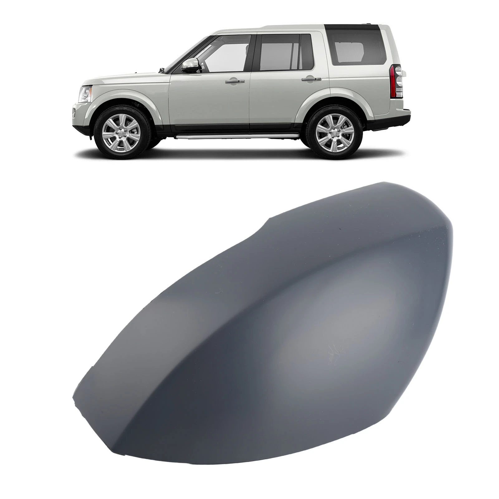 

Rearview Mirror Cover Side Mirror Cap OE Replacement LR035092 For Land Rover Sport LR4 Discovery ABS Left Driver
