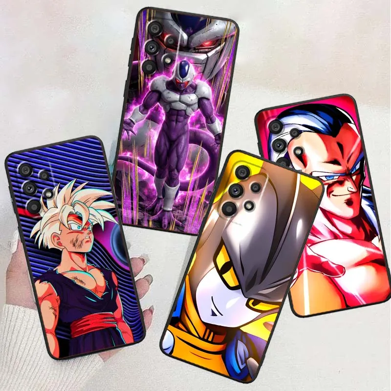 

Dragon Ball Frieza‌ Vegeta Phone Case For Samsung A73 A72 A71 A55 A54 A53 A52 A51 A13 A22 A16 A15 A12 A14 A05 A06 5G Black