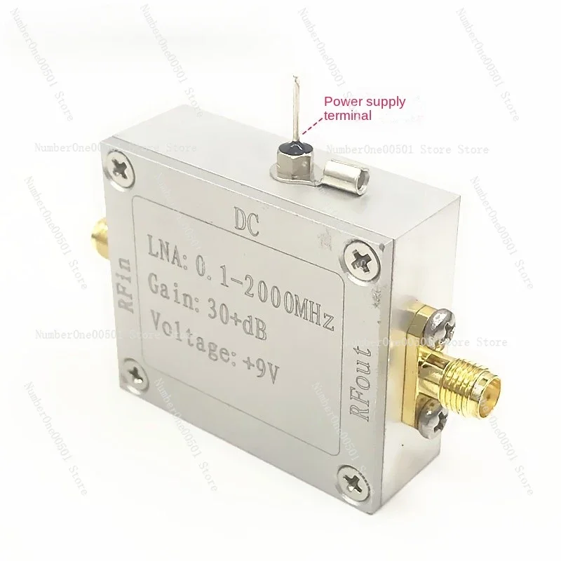 

RF, wideband, amplifier 1-9300MHz gain 22dB high frequency, amplifier, spot direct shot