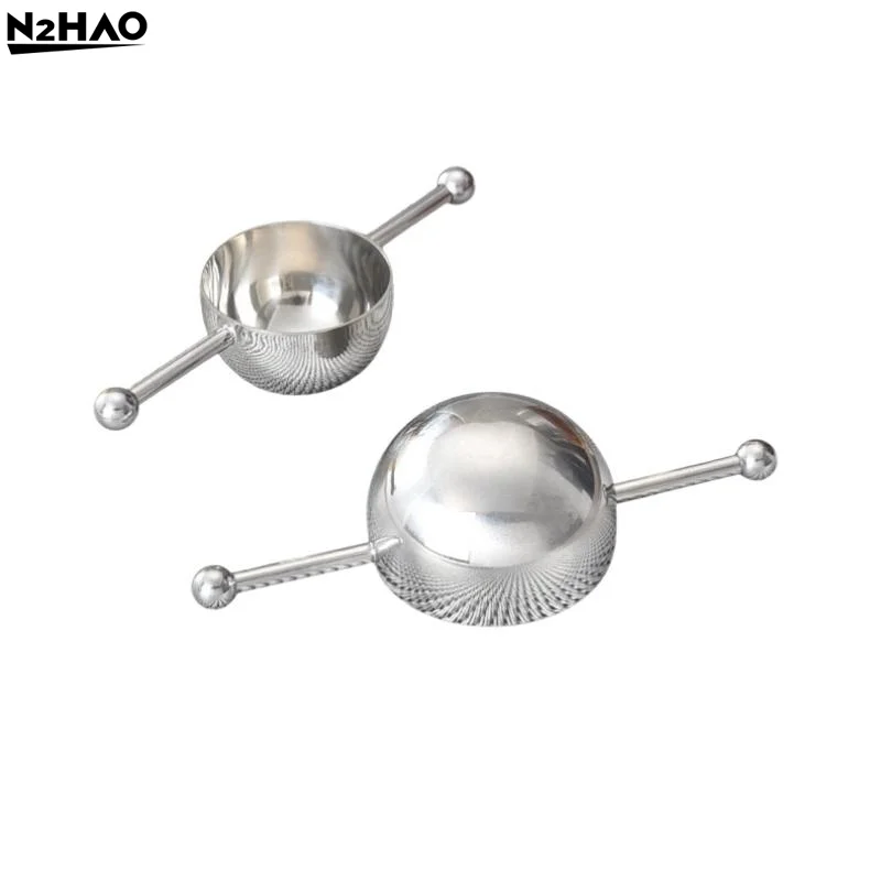 15/30ML Stainless Steel Cocktail Jigger For Precise Liquor Mixing Double Beads Measuring Cup Practical Bartenders Tool