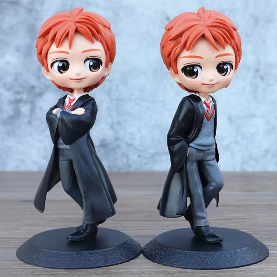 Harry Potter Q Posket Series Version Role Draco Malfoy Hermione Action Figure Anime Collectible Dolls For Kids Christmas Toys