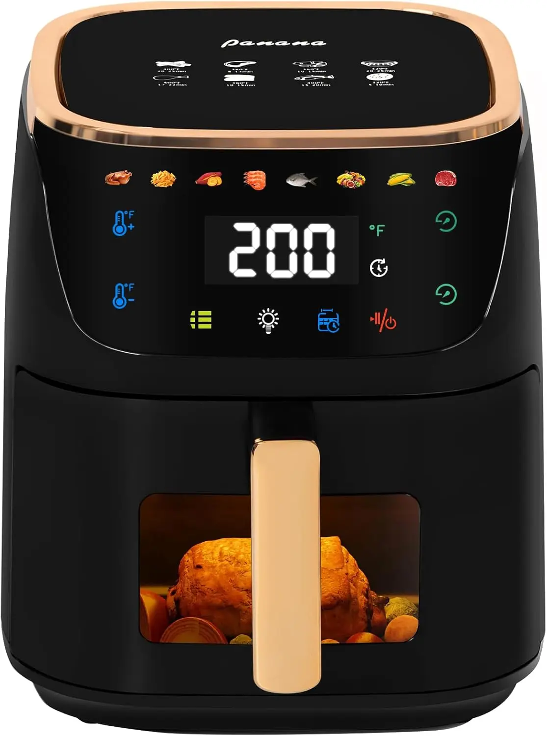 

8QT Large Capacity Air Fryer with 8 Presets, 1500W for Quick Healthy Meals at Home