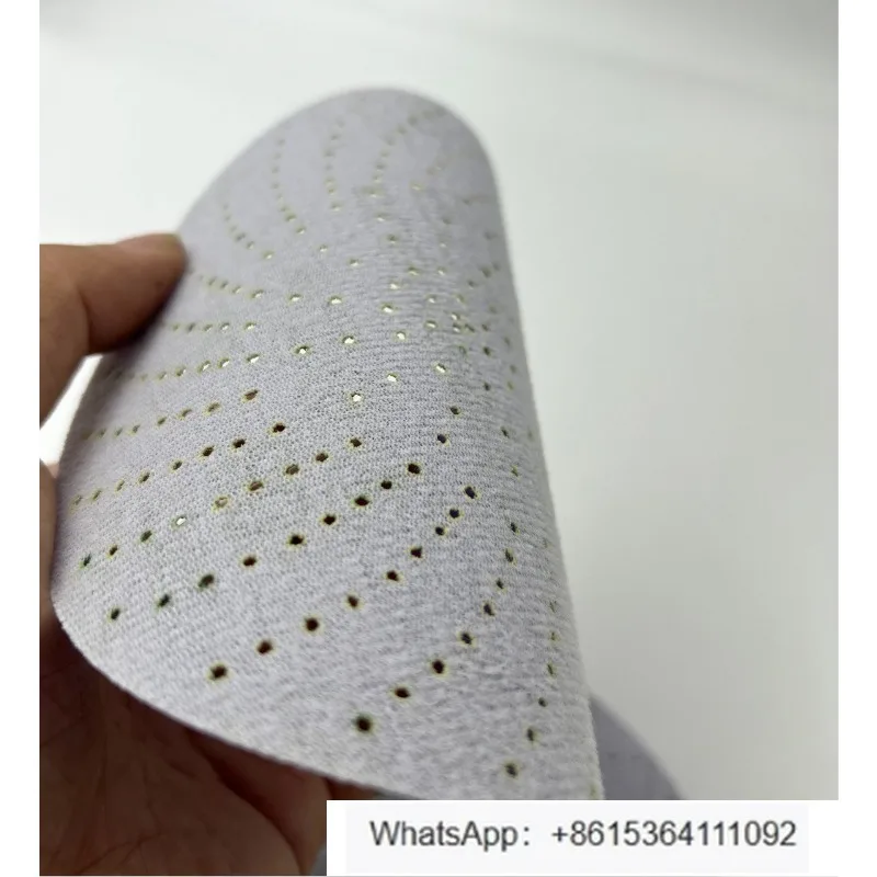 

purple cyclone 775L5 inch 6 inch porous ceramic abrasive grinding sheet film substrate anti-damage 50 pieces a pack