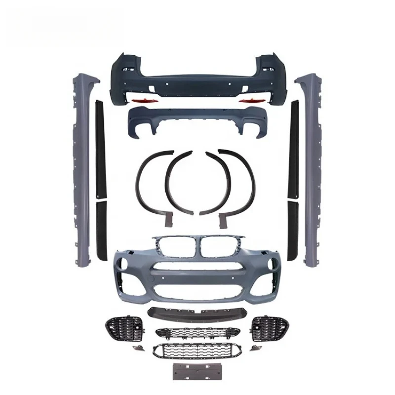 

Auto Factory Price Auto Accessories Front Bumper Rear Bumper Rear Diffuser X Style Modified Facelift Bodykit for