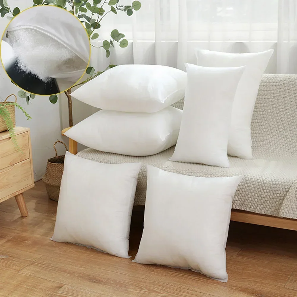 1PC 쿠션 14/16/18/20/22/24 Inch Solid Cushion Core Head Waist Pillow Inner PP Cotton Filler CushionFilling  Throw Pillows