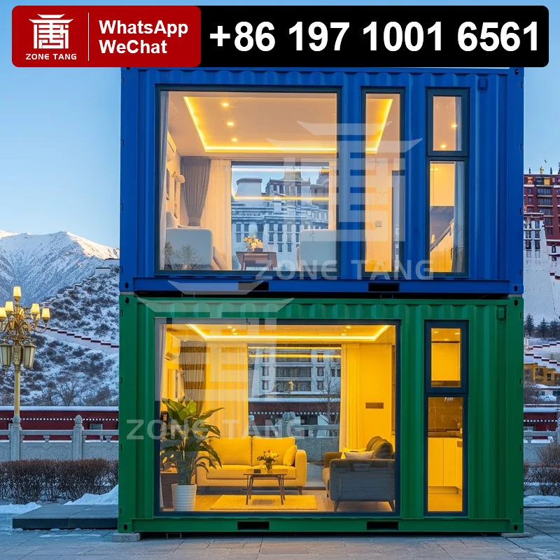 

Shipping Container Homes Snack Street Resort Area Double Wide Manufactured Homes German Houses House Modular Small Modular Homes