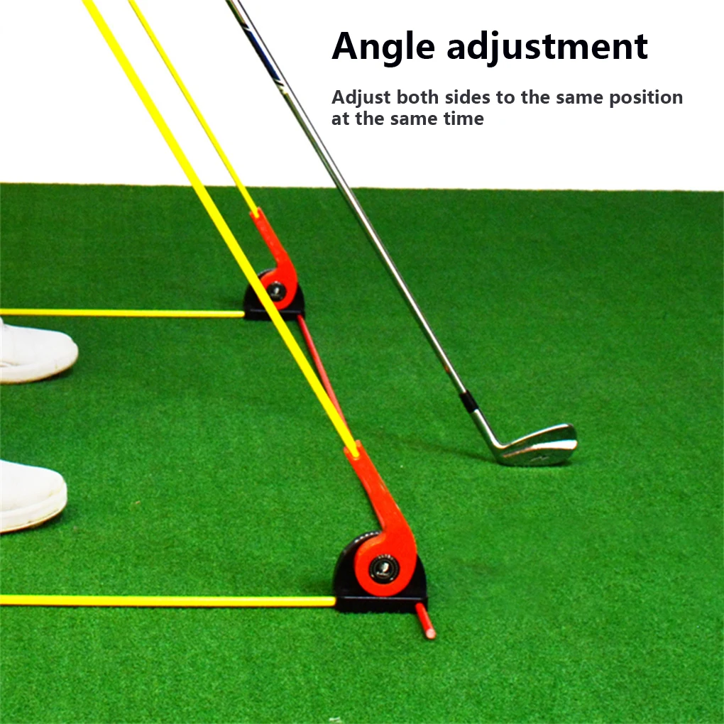 Golf Swing Trainer Beginners Practising Training Aid Teaching Guide