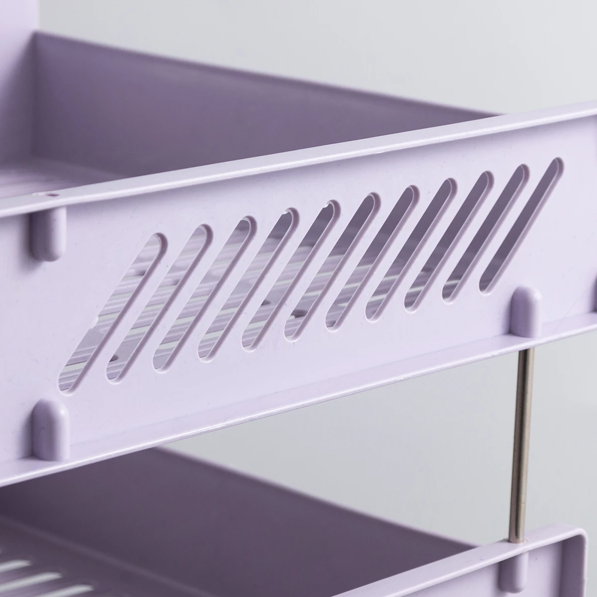 File Rack Multi-Layer Drawer-Type File Tray Plastic Horizontal Telescopic File Column Folder Creative Desktop Document A4 S