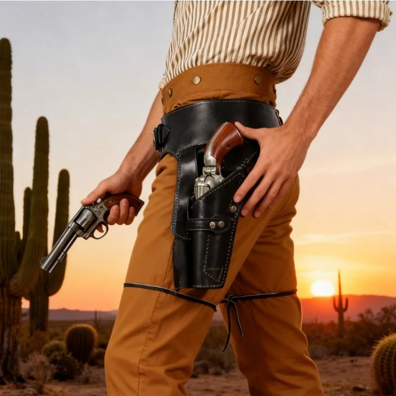 

Западное револьверный пояс, средневековый панк-ретро, властный уличный реквизит для косплея