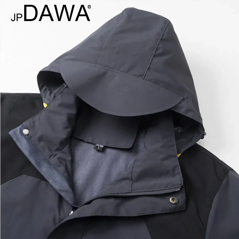 jp DawaFishing Jacket Waterproof and Windproof Men's Spring and Autumn Outdoor Pilot Hooded Baseball Mountaineering Fishing Suit