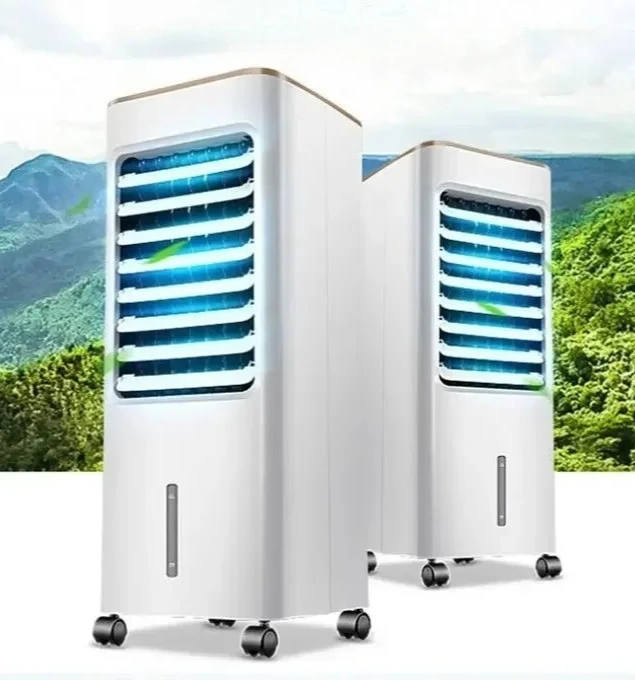 

Household air conditioning fan energy-saving large air volume movable mini refrigeration fan water-cooled air conditioner