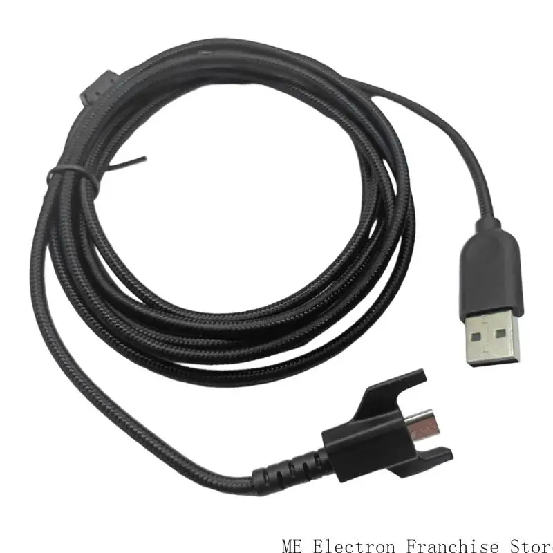 T5EA Long Last Mouse Charging Cord لـ GPW G903 G900 Mouse Power Wire لتوفير إمدادات طاقة مستقرة للاستخدام اليومي