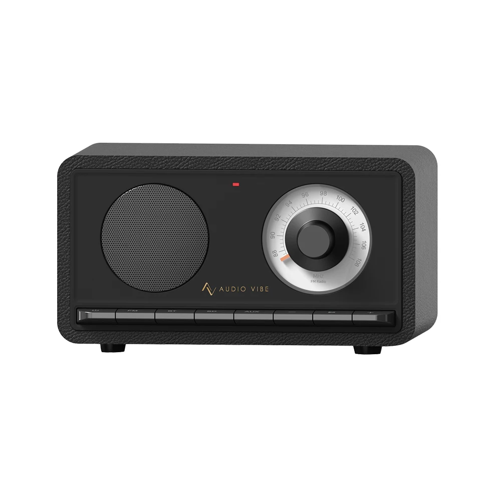 Najlepiej sprzedający się bezprzewodowy głośnik Bluetooth 10W z drewnianą obudową, z funkcją ładowania bezprzewodowego i radiem FM, do użytku wewnątrz i na zewnątrz.