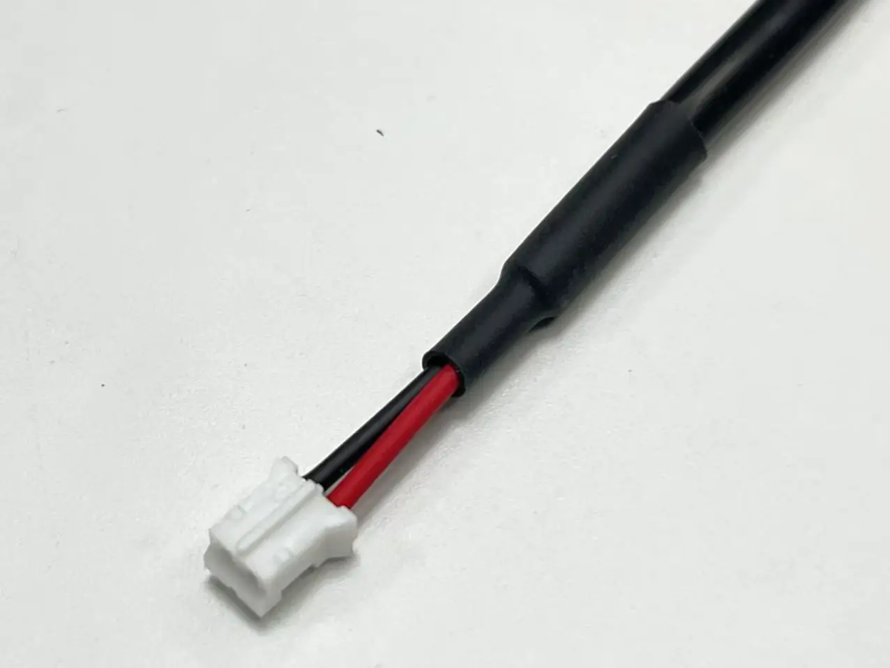 PHR-2 Wire harness, JST PH 2.00mm Pitch OTS Cable, 2P, With High Temperature Rated Wires, Off the Shelf, Quick Delivery