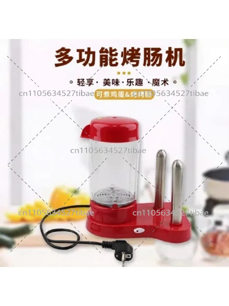 450W Hot Dog Roller Machine for Party Home Breakfast Electric Sausage Cooker