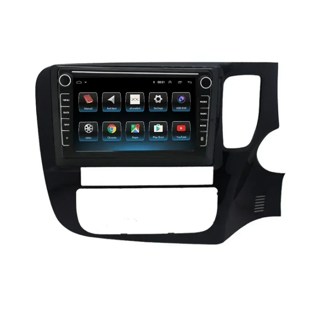 For Mitsubishi Outlander 3 XL 2012 2013 2014 2015 2016 2017 2018 2019 2020 Car Radio Android DVD Multimedia Player GPS Stereo