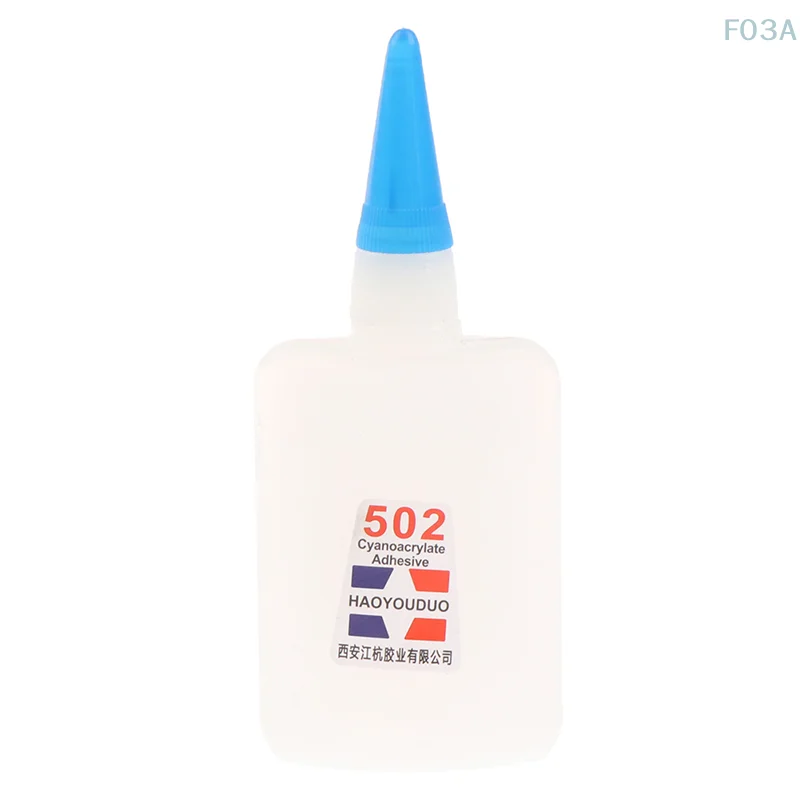 

50ml Quick-drying Super Glue 502 Instant Strong Adhesive Toys Crafts Shoes Paper Wood Plastic Fast Repairing Glue Universal