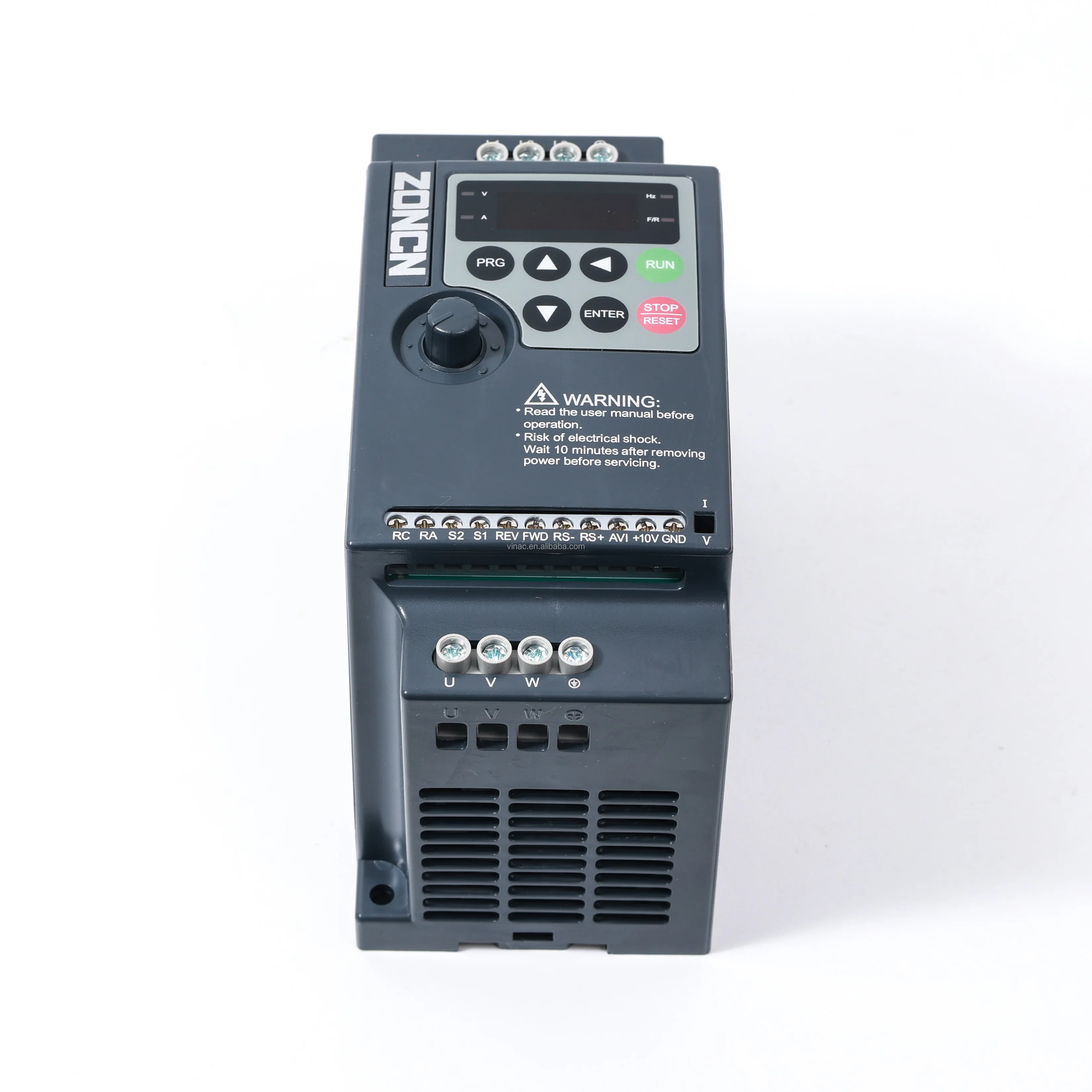 단상 삼상 0.75kW VFD AC 드라이브 모터 220V 380V 주파수 인버터 110V 200W 정격 전력 압축기용 750W