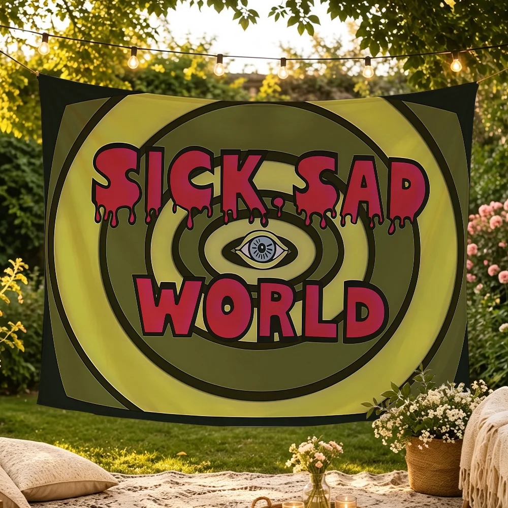 Cartoon D-Daria Trendy teenagers flag Tapestries Outdoor Parties Bedrooms Living Rooms Dorm Rooms Wall Decor Banners Gifts