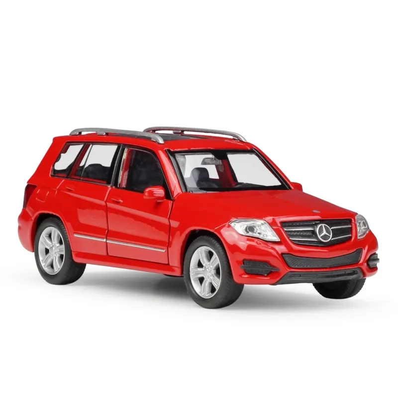 WELLY 1:36 High Simulation Metal Model Toy Car Mercedes Benz GLK Classic Alloy Diecast Pull Back Car Toy Collection For Kid Gift