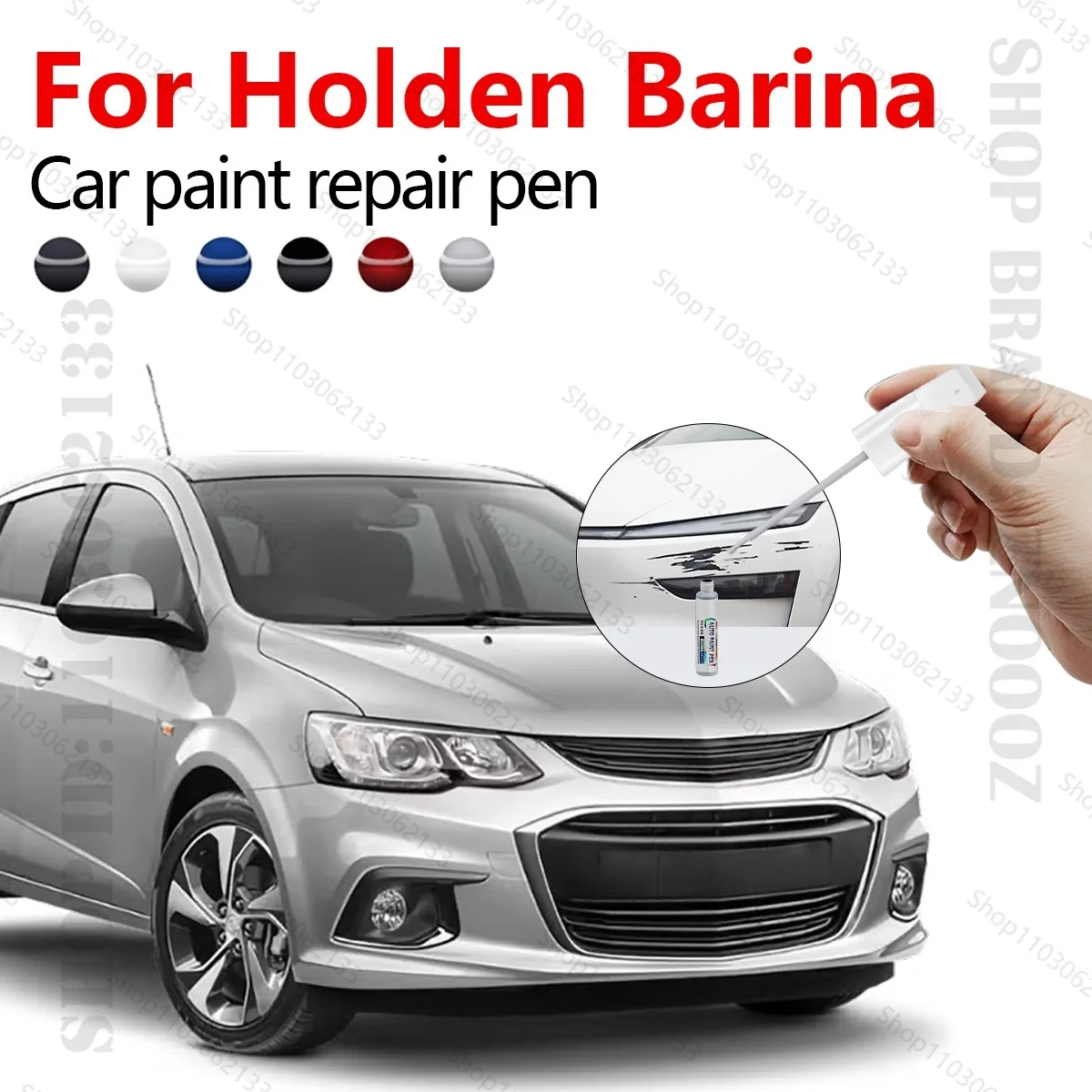 

Для 1985-2020 Holden Barina автомобильная краска ремонтная ручка краска аксессуары для ремонта царапин красный зеленый синий черный серый Summit белый