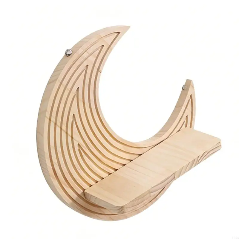 Star/Moon Wall Shelf Floating Shelves Wall Mounted,Plant Display Shelving