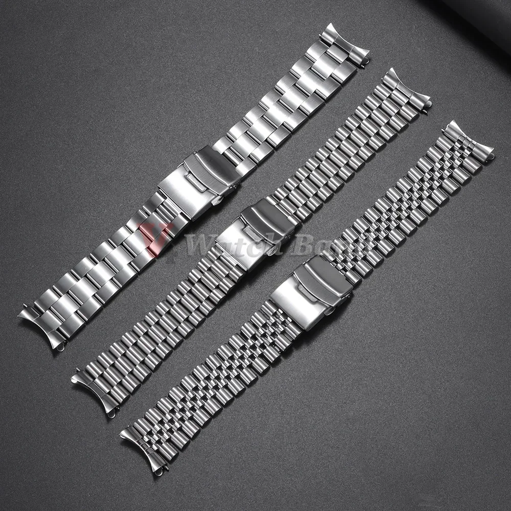 Luxuriöses Massives Edelstahl-Uhrenarmband für Seiko, Jubilee und Oyster-Armbänder 18mm 19mm 20mm 21mm 22mm Herren-Uhrenzubehör – Detail 13