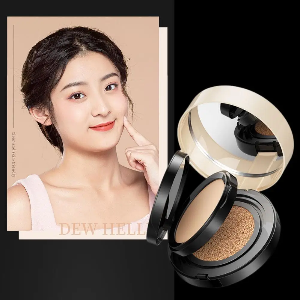 

Mushroom Head Air Cushion BB Cream, Moisturizing Concealer Lasting Skin CC Base Liquid Foundation Makeup Tone Even Primer Z3Q0
