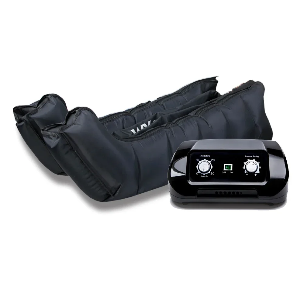 Custom Logo Air Pump Lymphatic Drainage Compression Therapy Recovery Boots Leg Massager