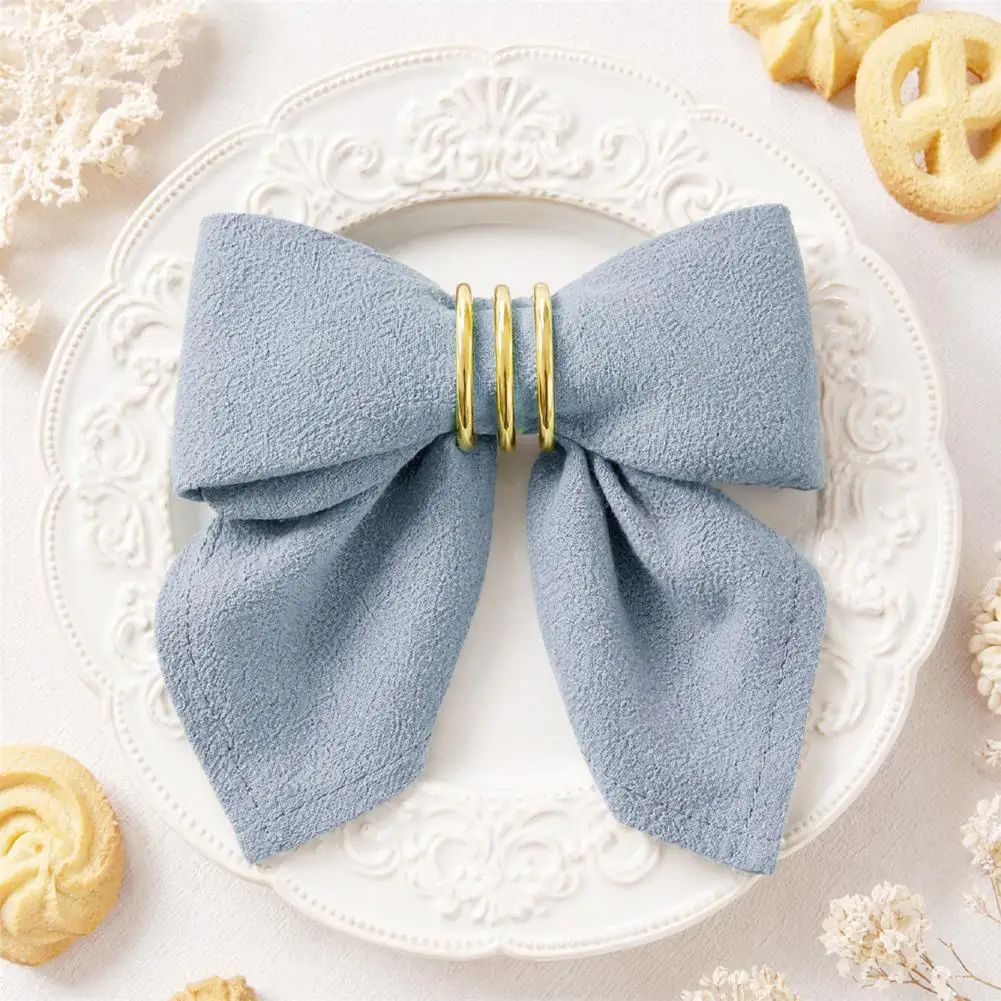 Cotton Hotel Napkins Solid Color Cloth Napkin Set Elegant Reusable Fabric Napkins for Wedding Baby Shower Washable Farmhouse