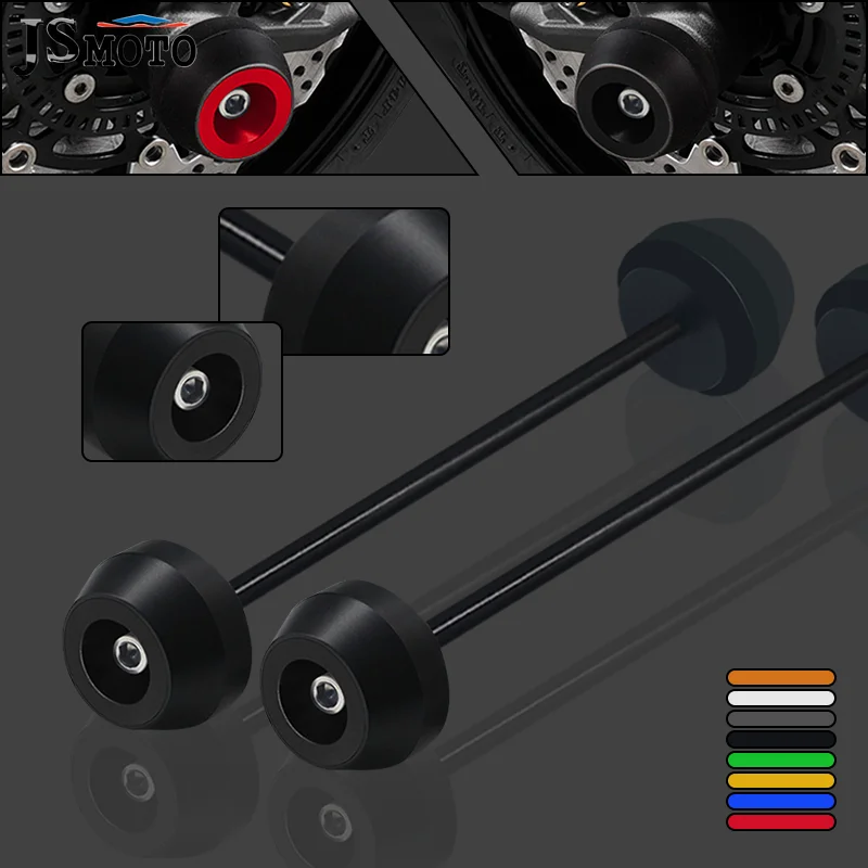 

NEW Motorcycle CNC Front & Rear Wheel Fork Axle Sliders Cap Crash Falling Protector For G310R g310r G310GS G 310R/GS 2017-2025