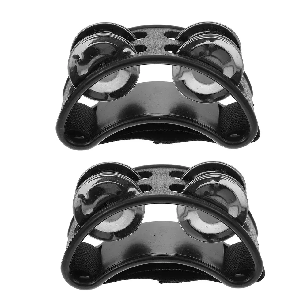 

2Pcs Foot Rattle Bell Musical Instrument Kids Foot Bell Rhythm Percussion Instrument Music Education Performance