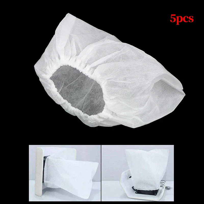 5pcs Nail Dust Collector Replacement Bags Non-woven Nail Art Tips Dust Bags High Quality Durable