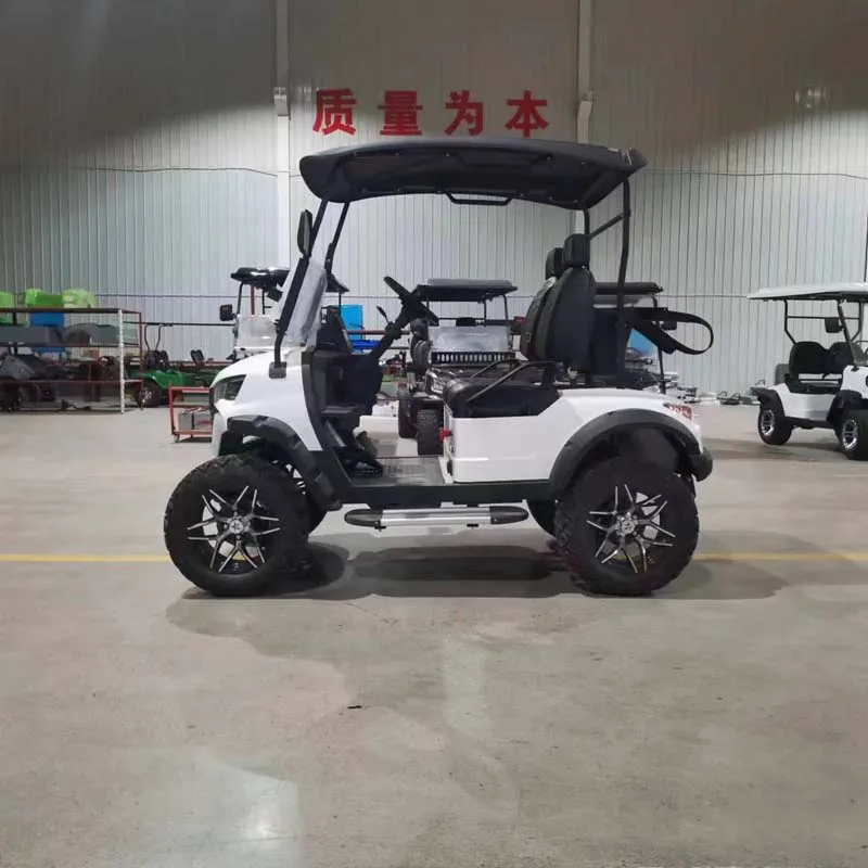 عربة جولف كهربائية صينية للبيع 48 فولت/60 فولت/72 فولت ليثيوم مخصص مريح 4 6 مقاعد عربات جولف كهربائية على الطرق الوعرة عربة جولف #2